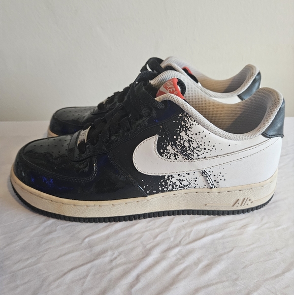 Nike Air Force 1 low premium "Andre Agassi Splash" Mens Size 8.5. Rare. - Picture 4 of 7